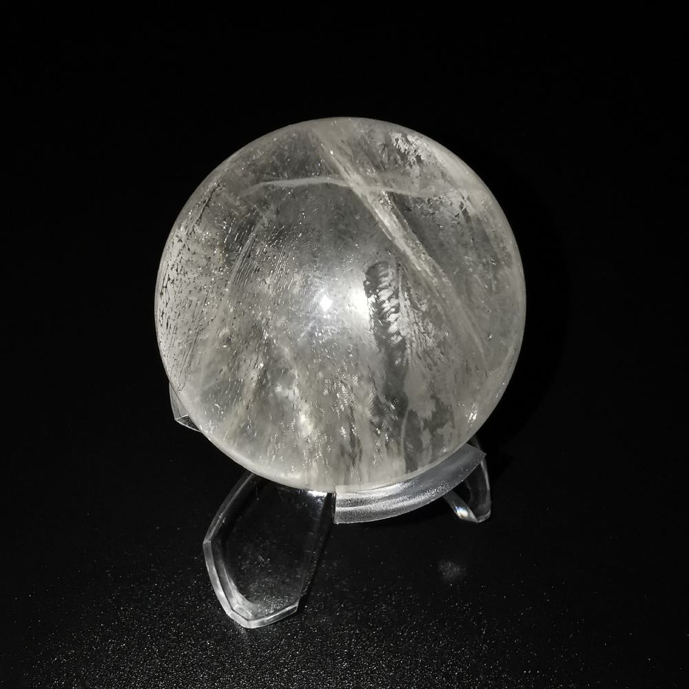sphère cristal de roche