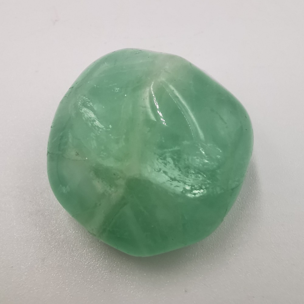 fluorite pierre roulée