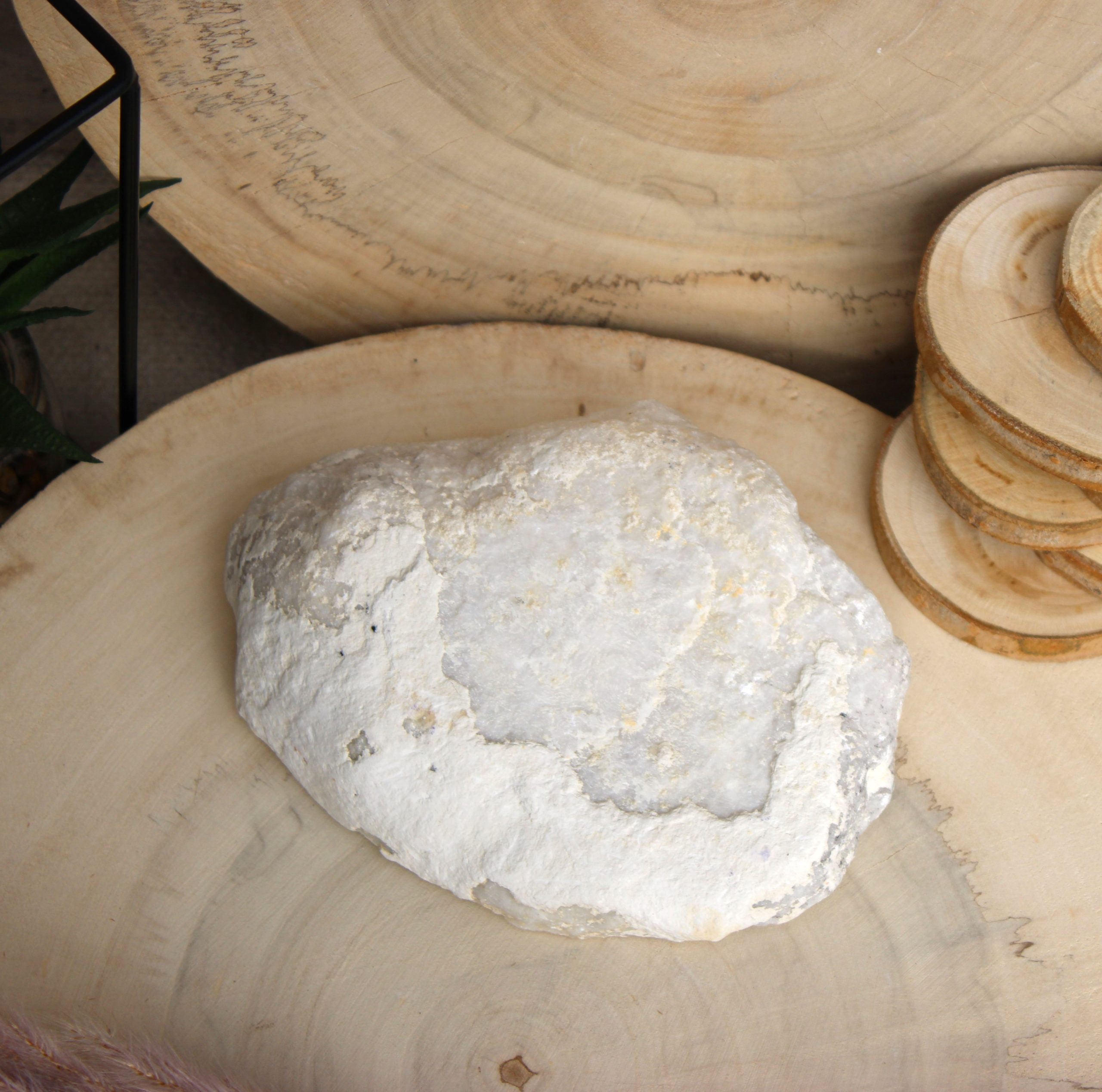 Géode de Quartz Blanc (N°1) - Imagen 7