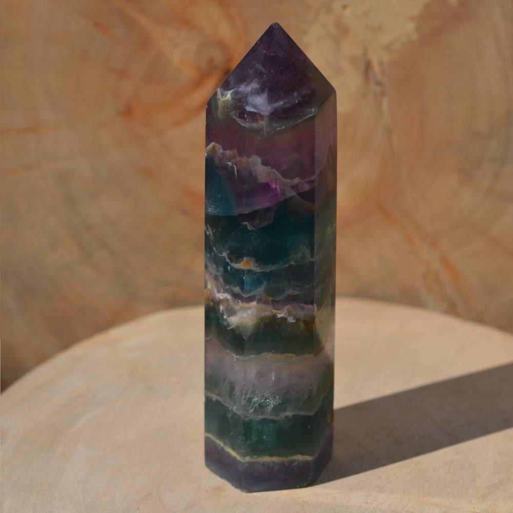 Pointe fluorite