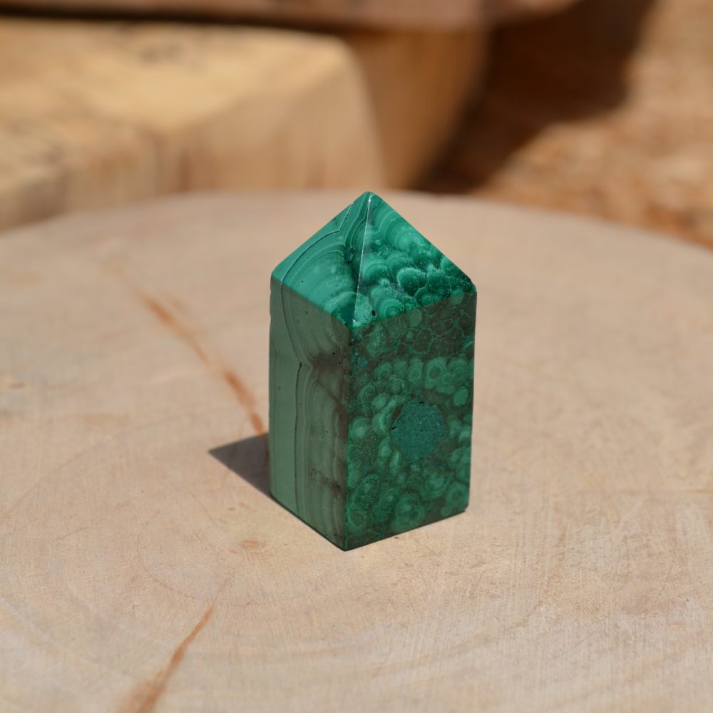 Malachite Pointe Prisme (N°2)