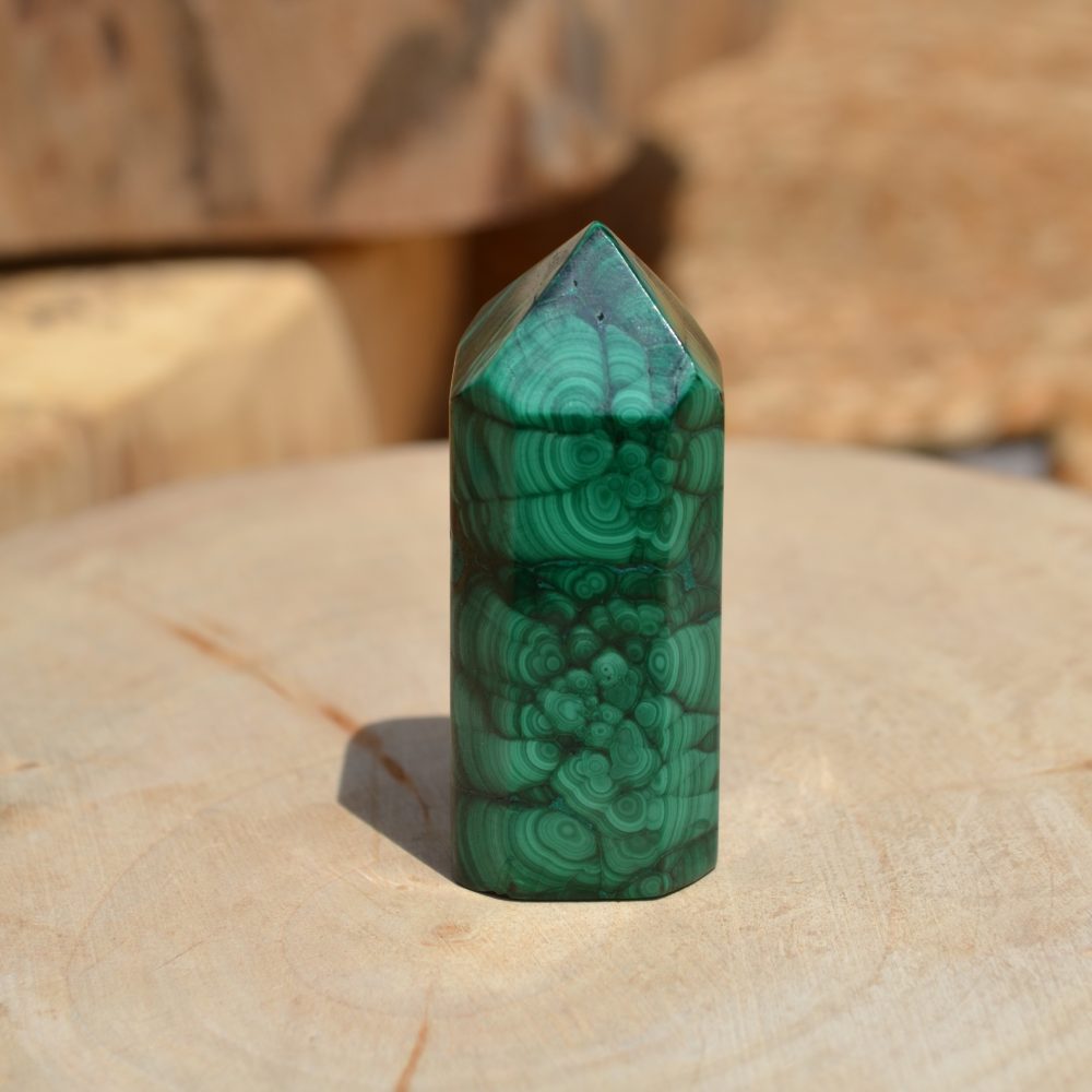 Malachite Pointe Prisme (N°4)