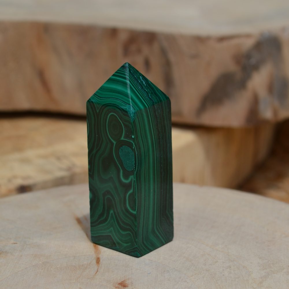 Malachite Pointe Prisme (N°6)