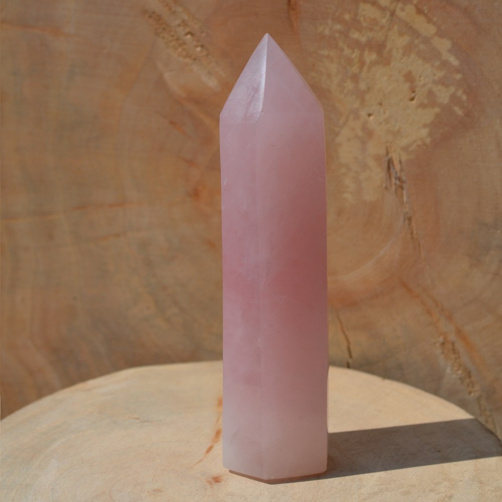 Pointe quartz rose