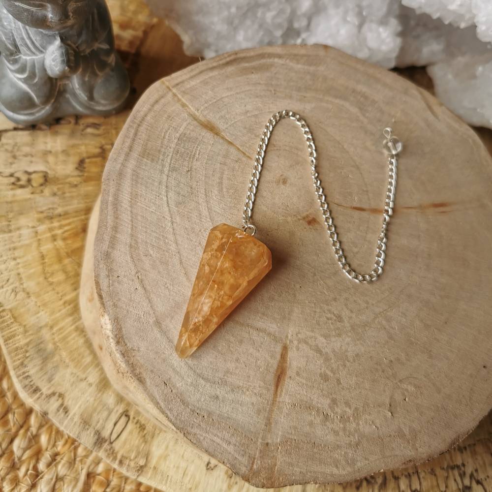 Pendule de Citrine (N°1) - Imagen 2