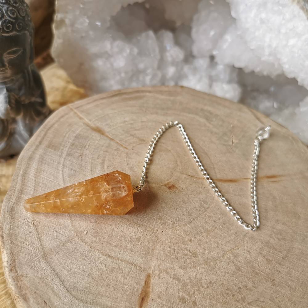 Pendule de Citrine (N°2) - Imagen 2