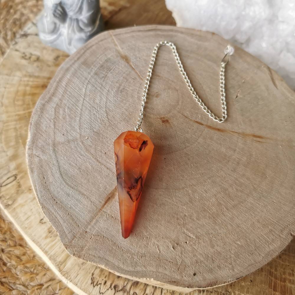 Pendule de Cornaline (N°1) - Imagen 2