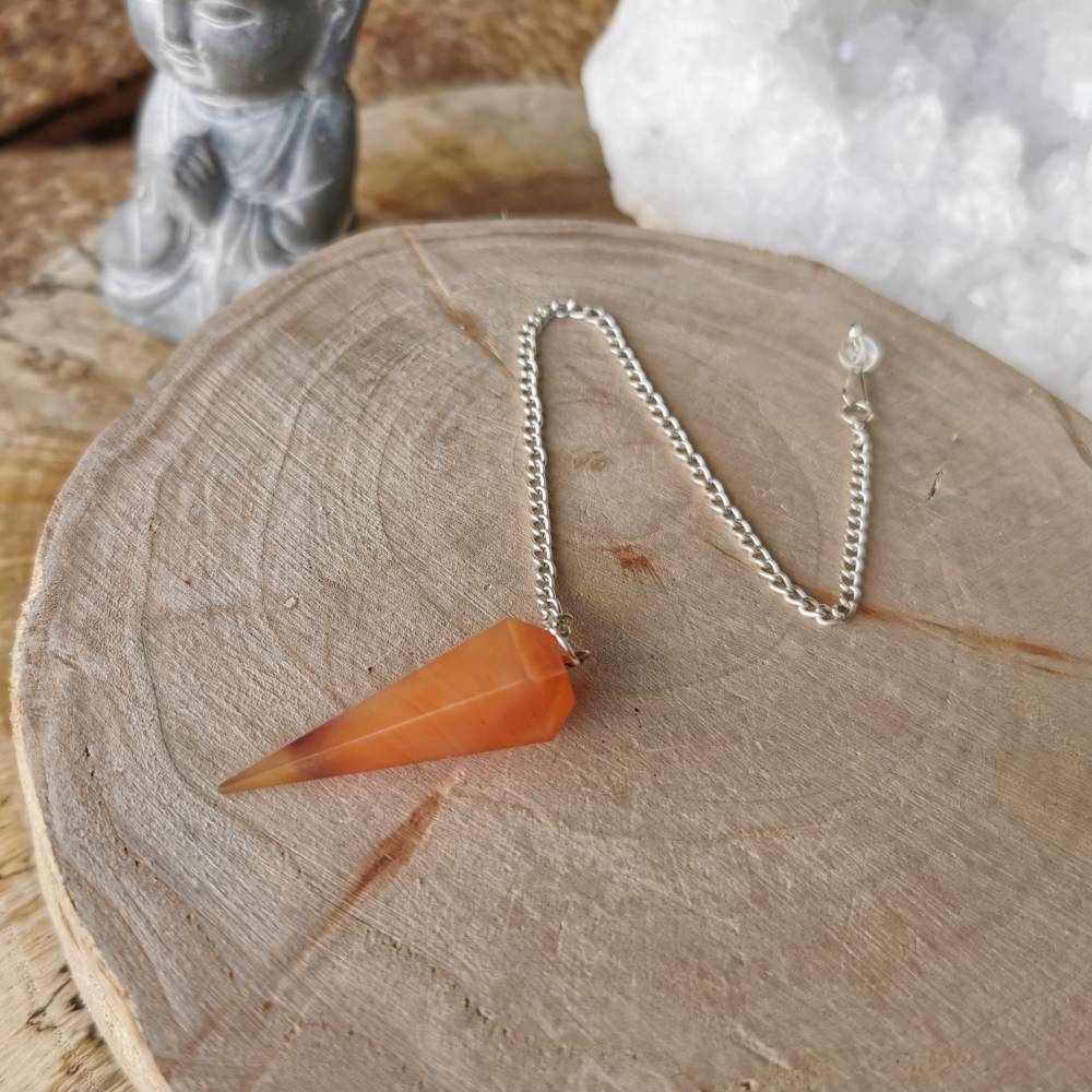 Pendule de Cornaline (N°2) - Imagen 2