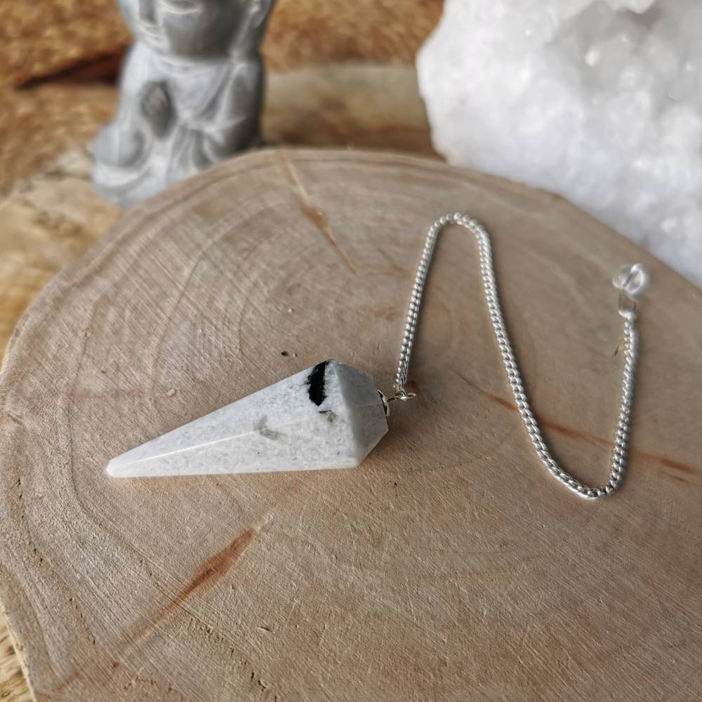 Pendule de Pierre de lune (N°2) - Imagen 2