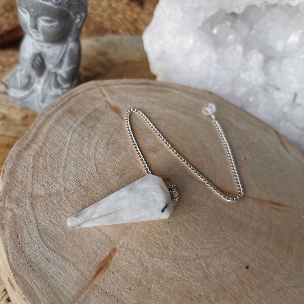 Pendule de Pierre de lune (N°3) - Imagen 2