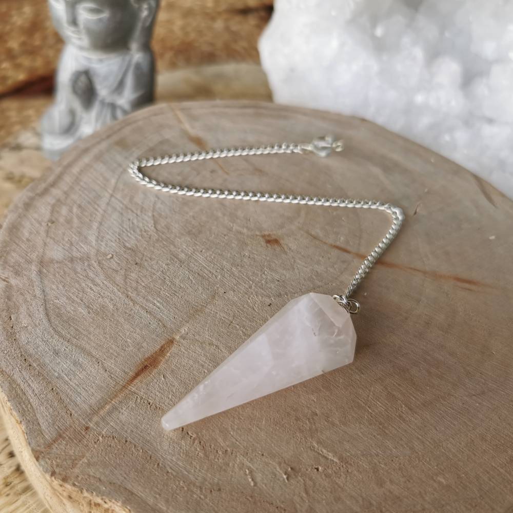 Pendule de Quartz rose (N°1) - Imagen 2