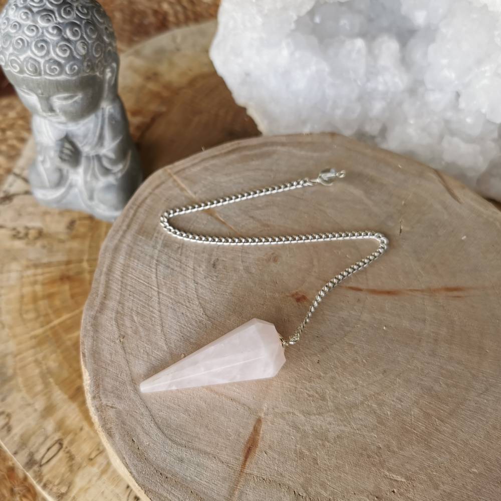 Pendule de Quartz rose (N°1)